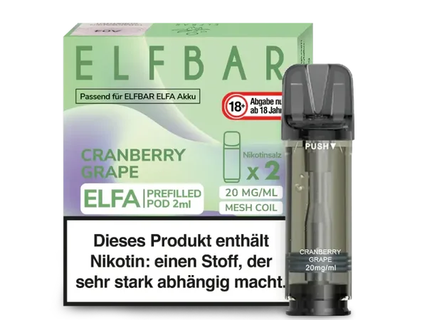 Elfbar-Pod Cranberry Grape