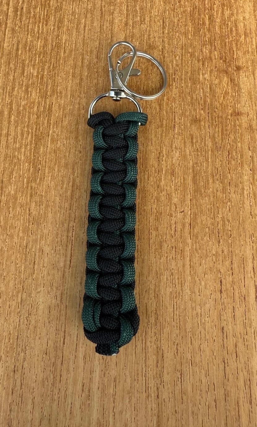 Sleutelhanger : zwart - donkergroen