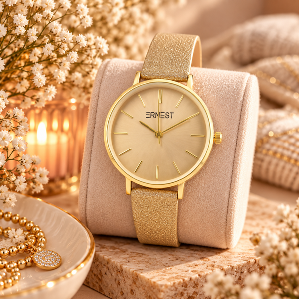 Ernest Horloge Gold-Cindy - Goud/brons