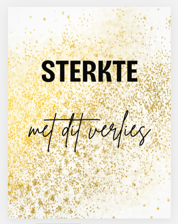Wenskaart - Sterkte met dit verlies