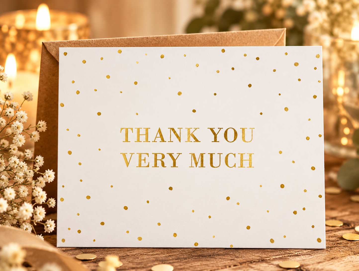 Wenskaart - Thank you very much