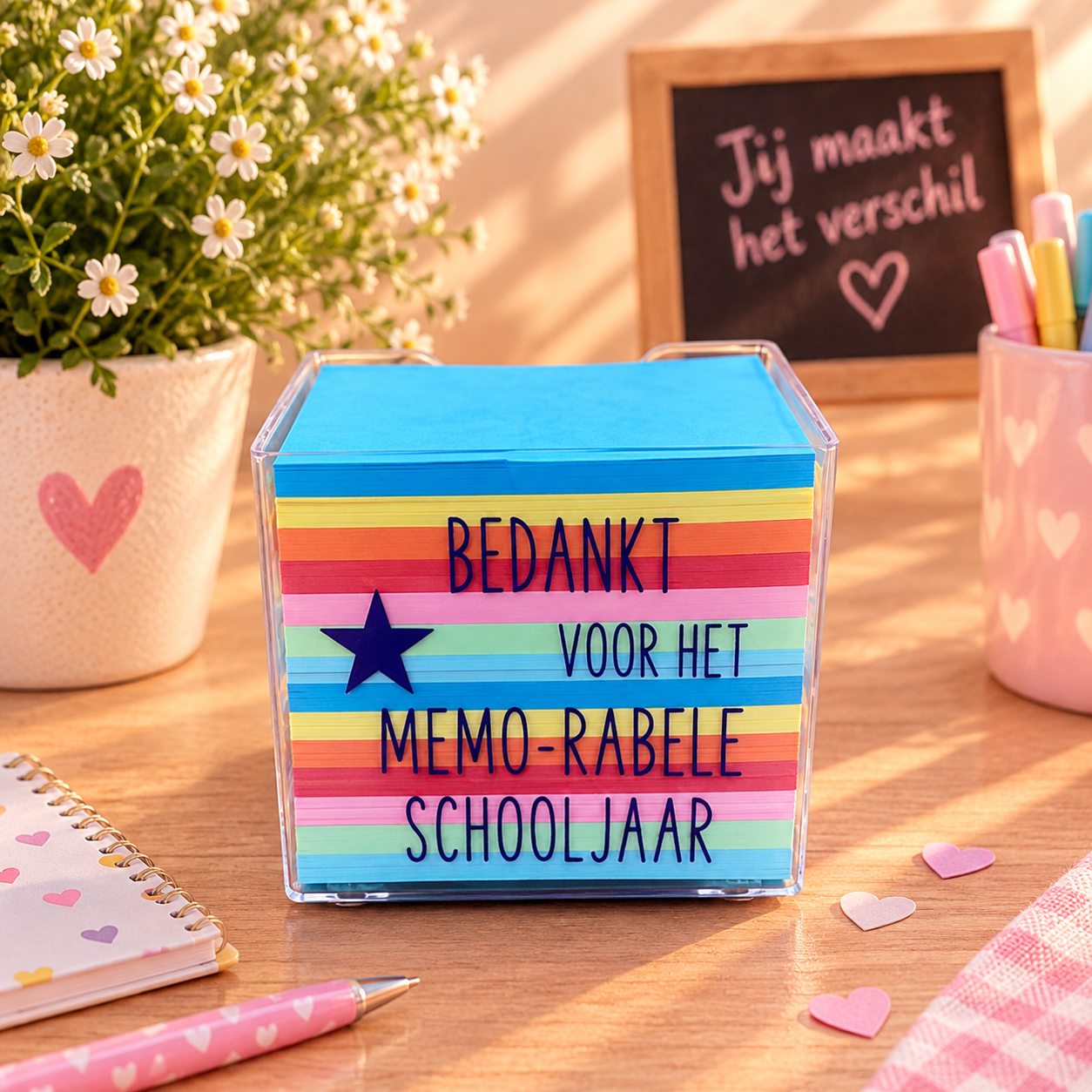 Bedankt voor het memo-rabele schooljaar