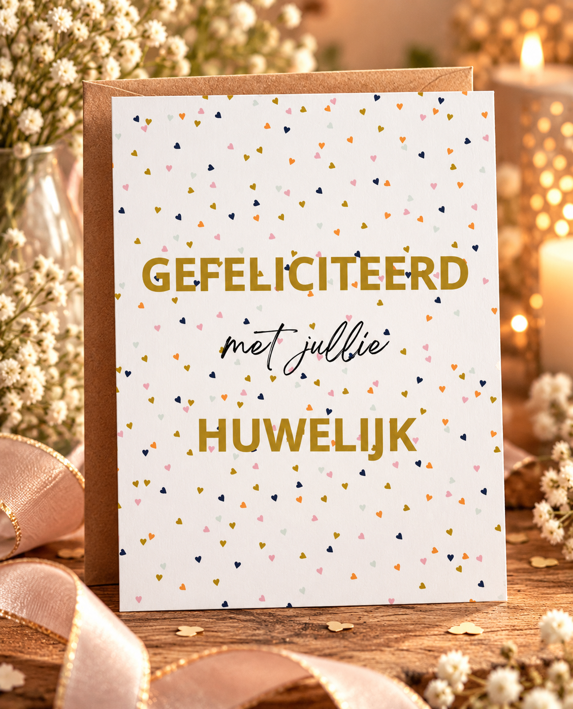 Wenskaart - Huwelijk