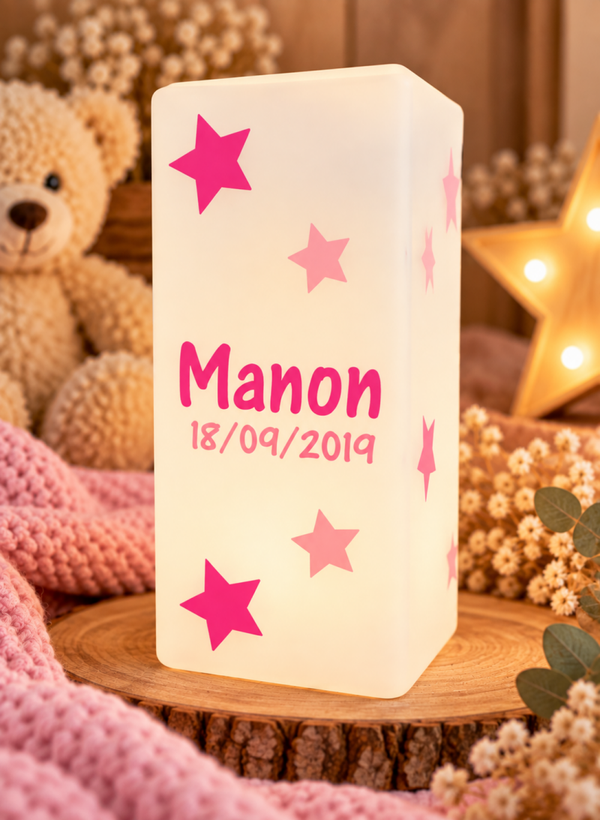 Geboortelamp meisje