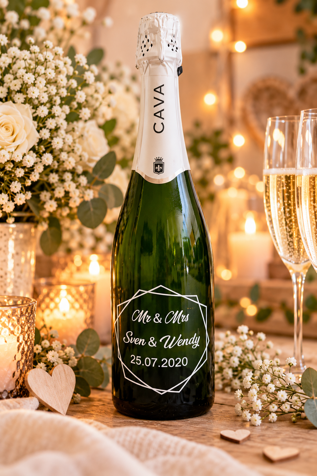 Fles cava Huwelijk