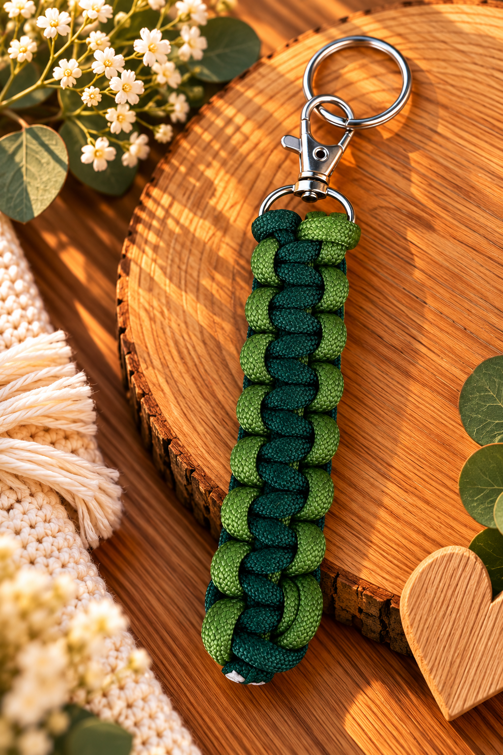 Sleutelhanger : groen