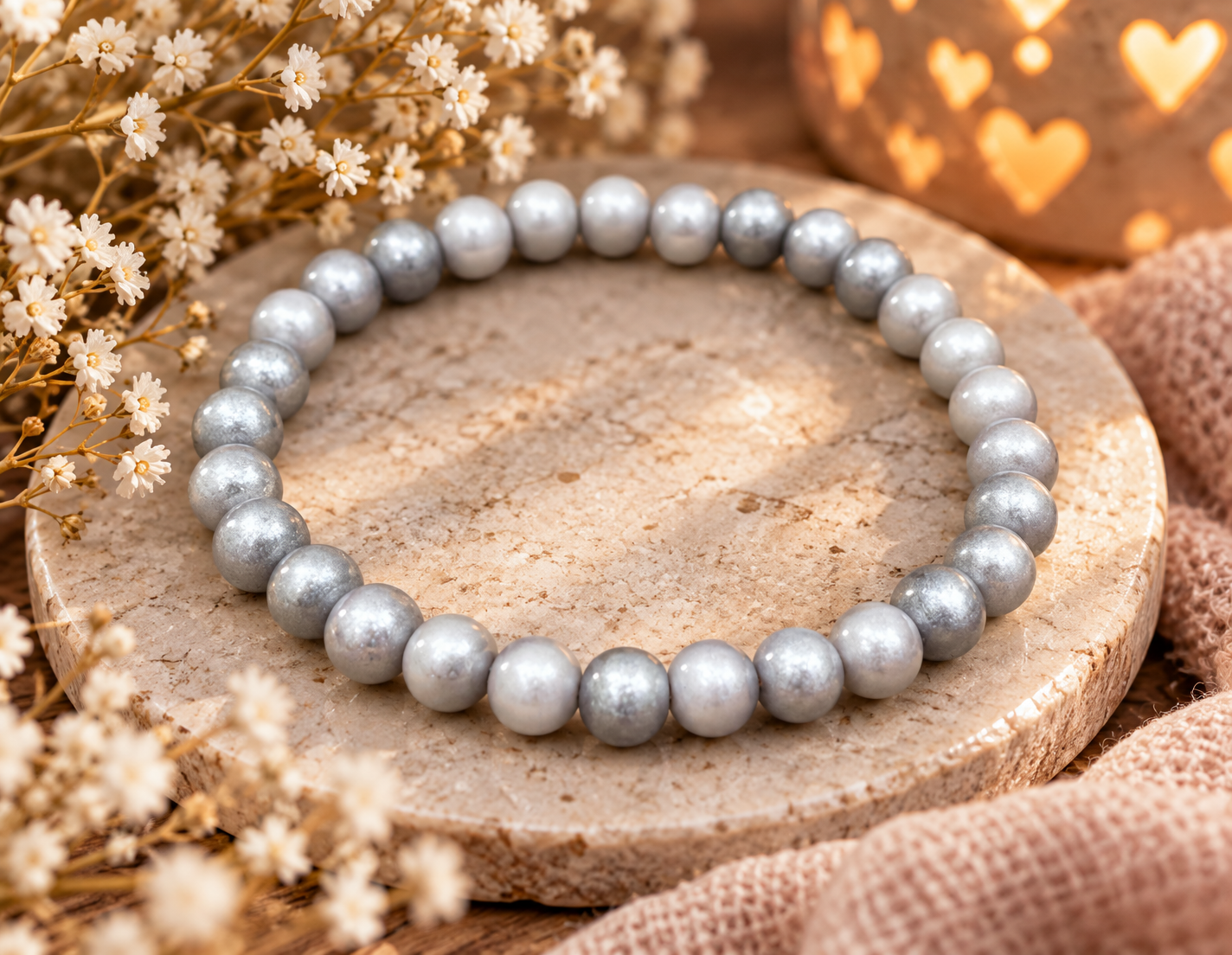 Armband grijs