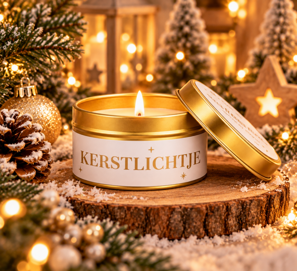 Sojakaars in blikje - Een kerstlichtje voor jou