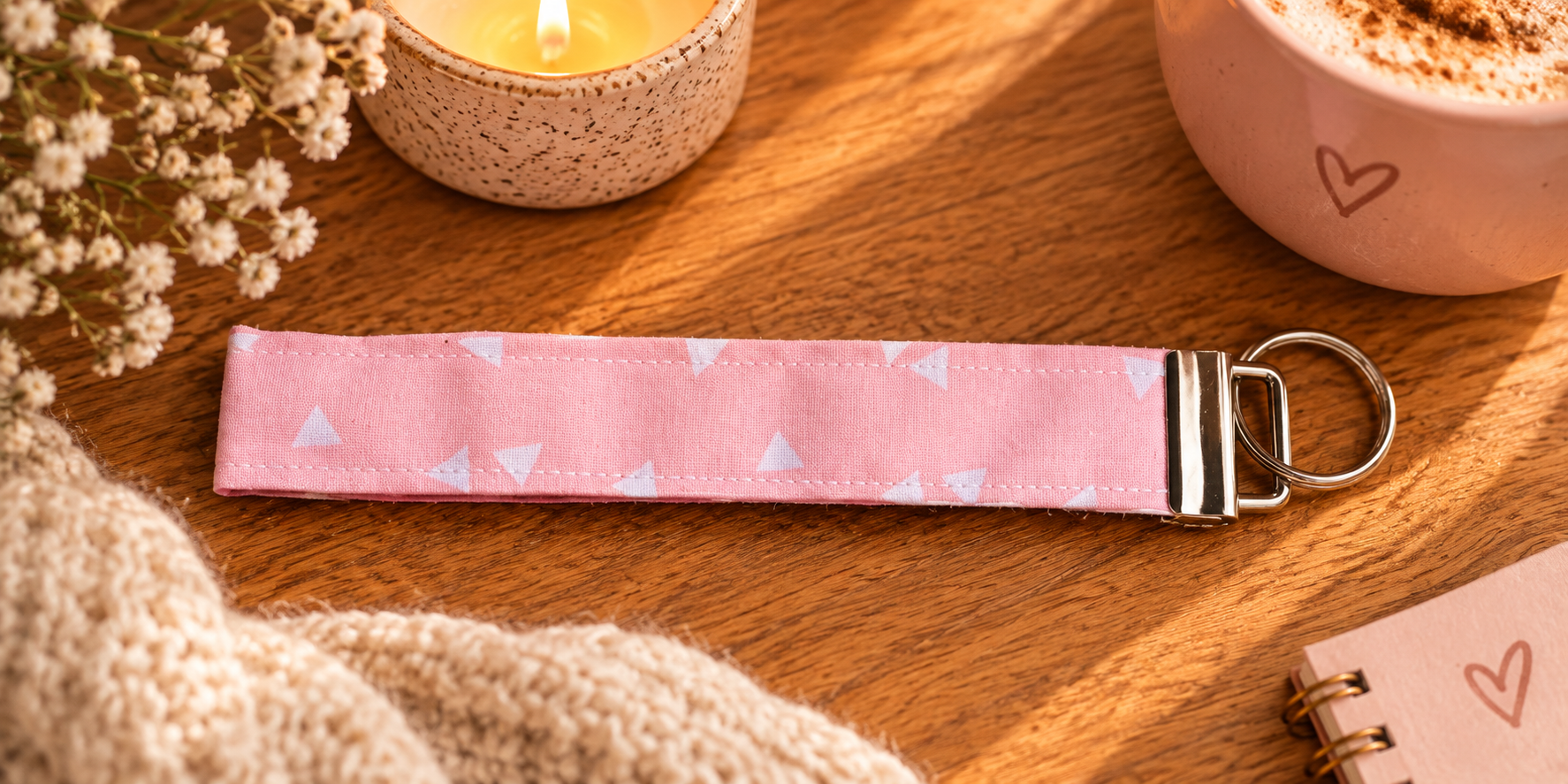 Key Clip Pink
