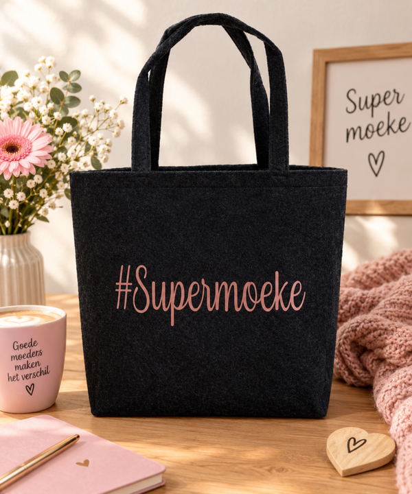 Shopper antraciet