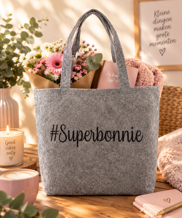 Shopper grijs