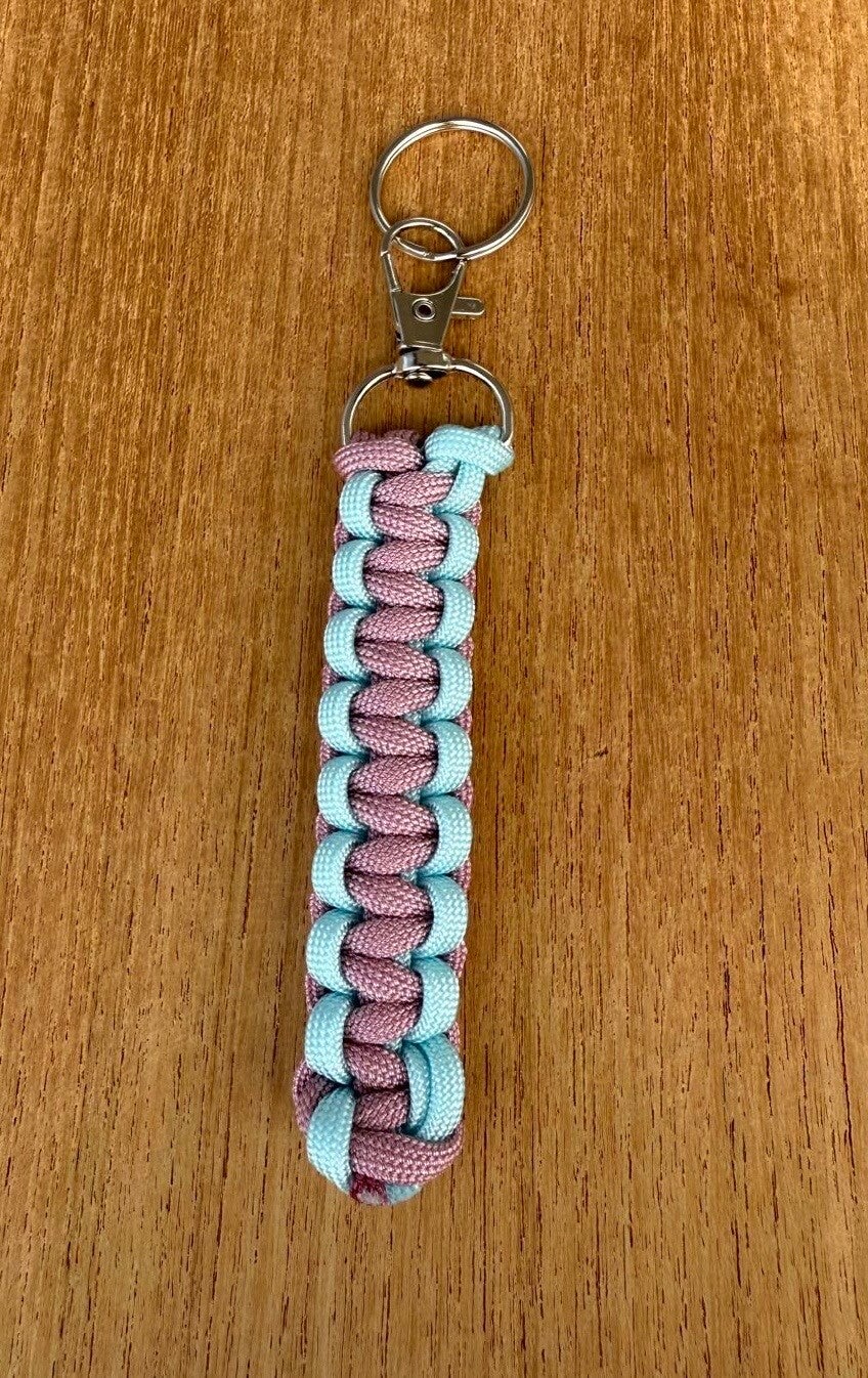 Sleutelhanger : licht blauw - lila