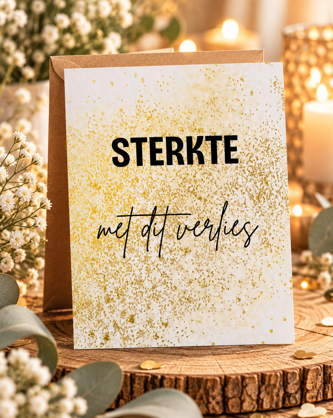 Wenskaart - Sterkte met dit verlies