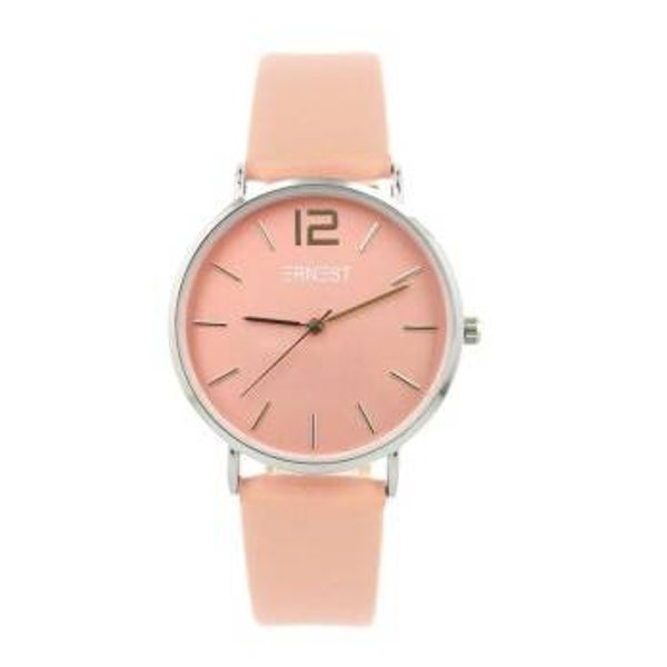 Ernest Horloge Silver -Cindy - Poederroze