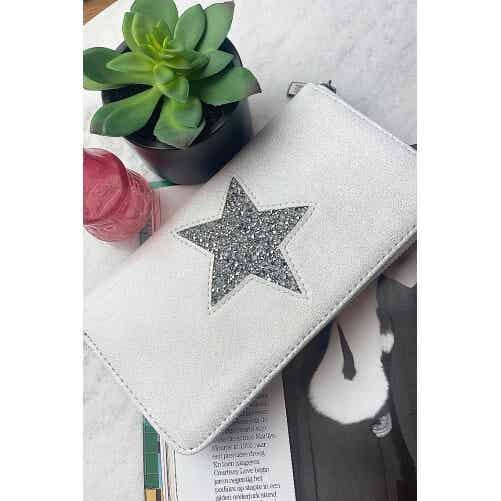 Portemonnee "Starry Starry Night" Wit