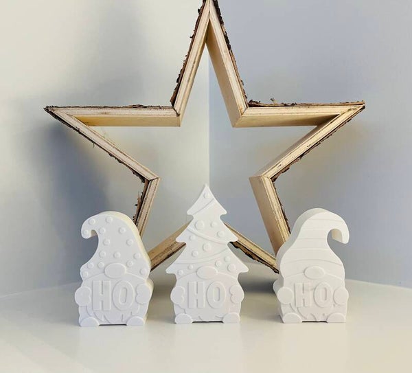 Set HO HO HO (3 stuks)