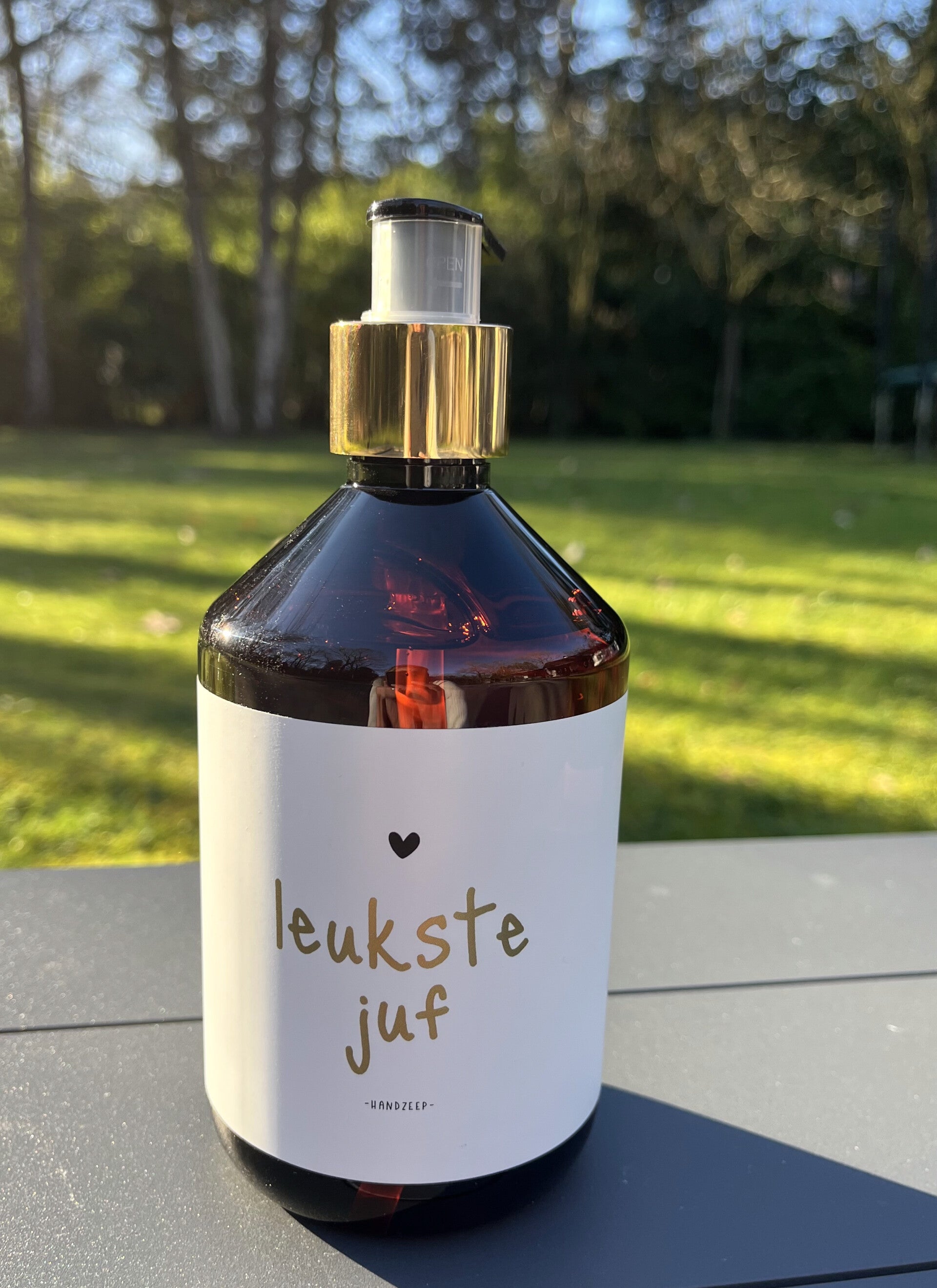 Luxe handzeep - Leukste juf