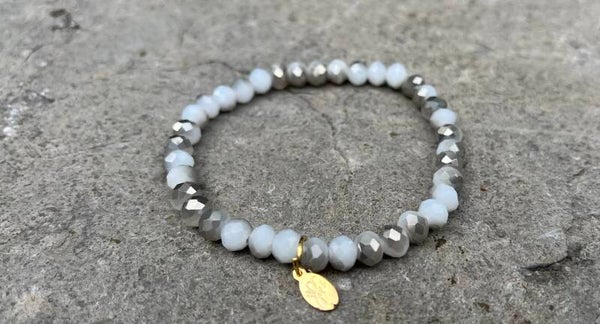 Armband met glaskralen