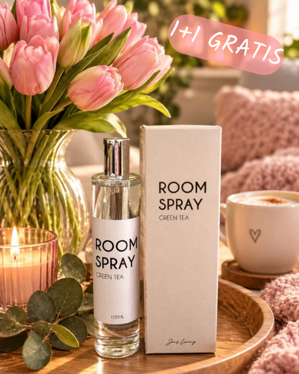 Roomspray Green Tea 1+1 GRATIS