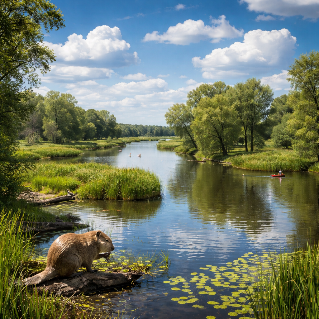 Biesbosch bever