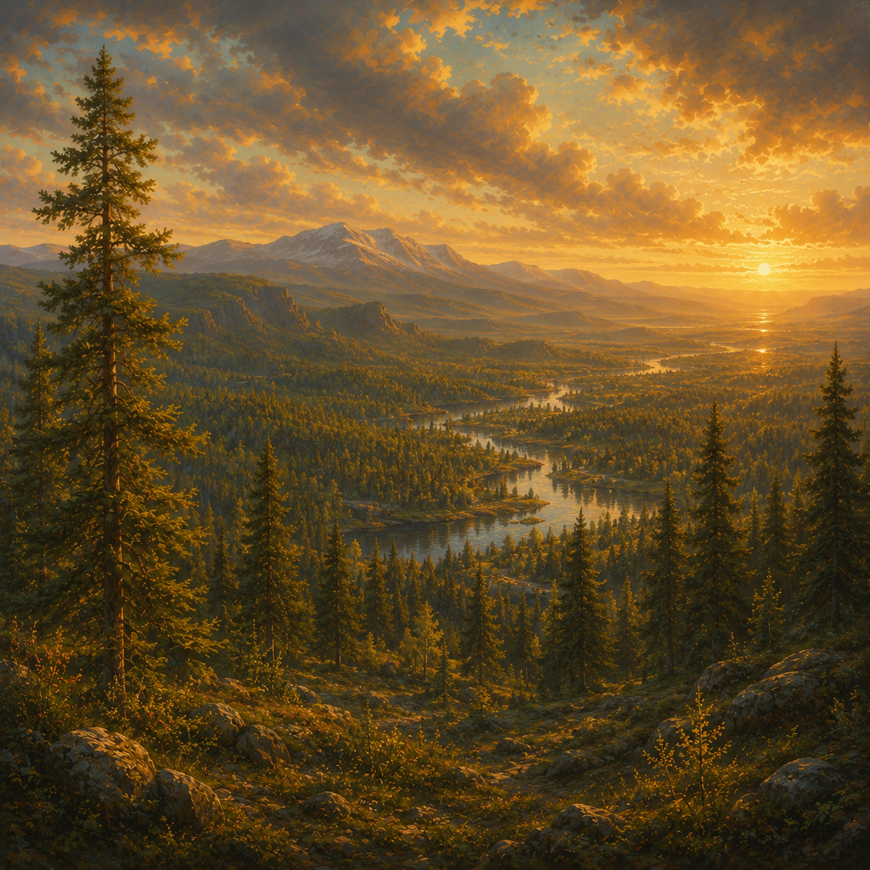 Russische taiga