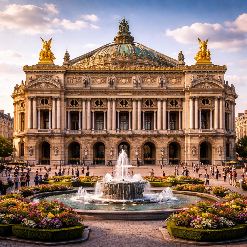Grandioos Europees gebouw
