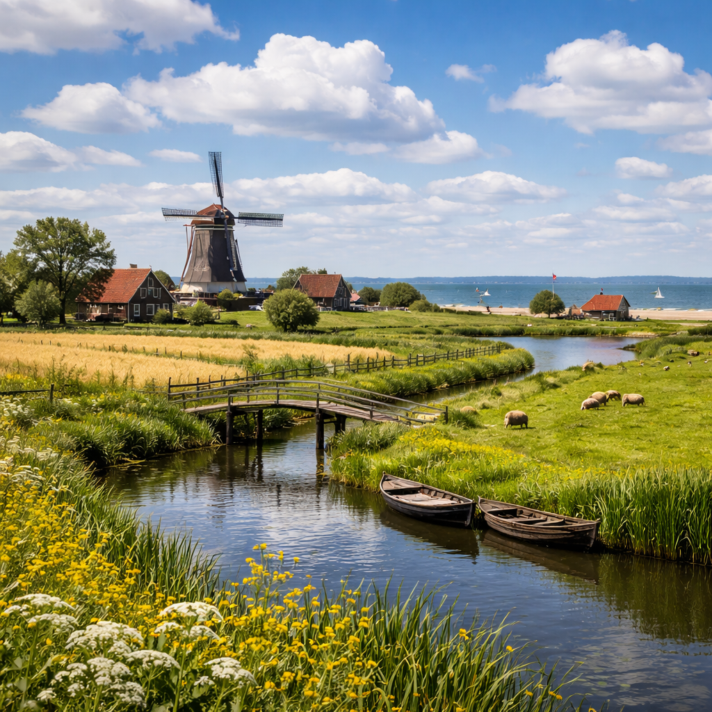 Rustiek Zeeuws landschap