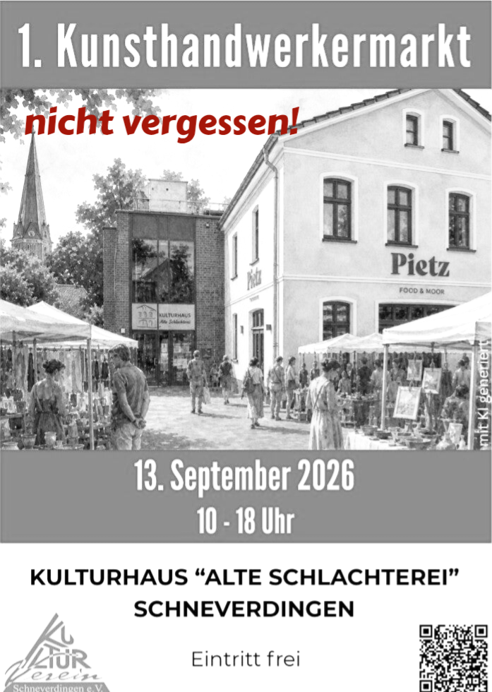 Kunsthandwerkermarkt Schneverdingen Alte Schlachterei 