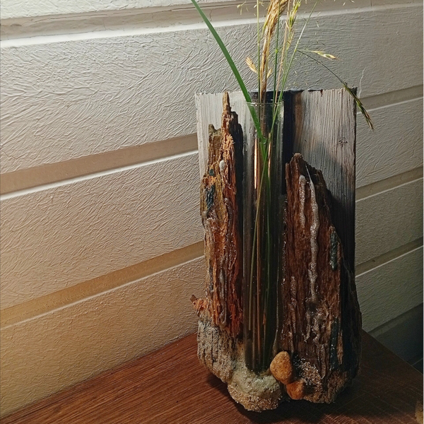"Strandfund" kleine maritime Vase