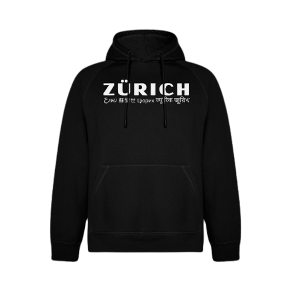 Black "ZÜRICH" Hoodie