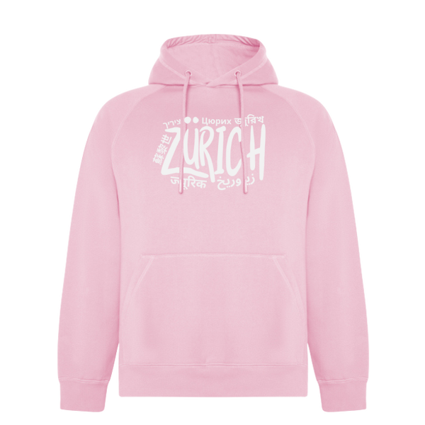 Pink "ZÜRICH" Hoodie new