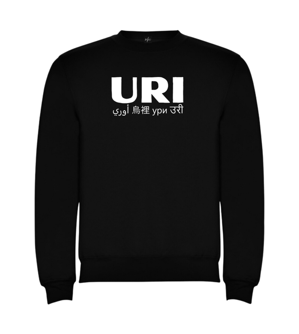 Midnight Black "Uri" Sweatshirt