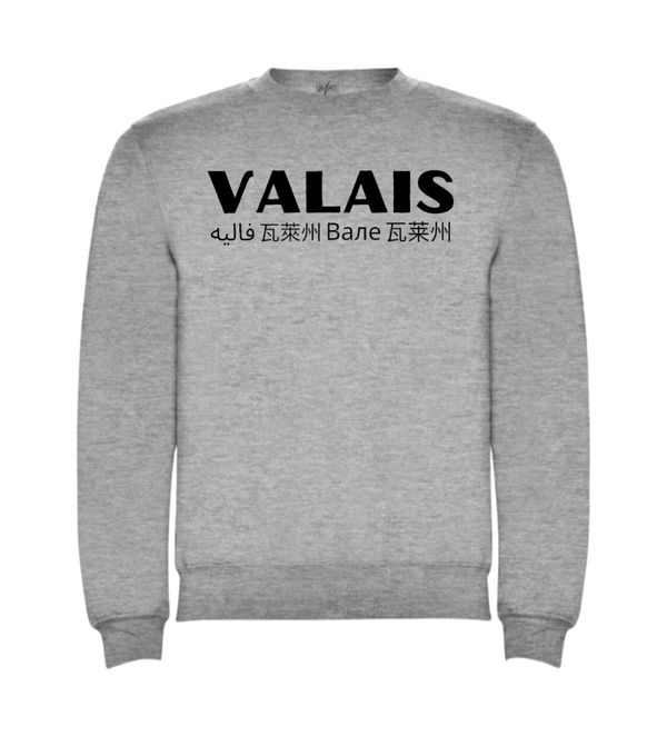 Gray "Valais" Sweatshirt