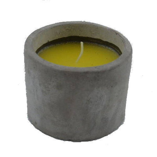 Citronella kaars beton 3 stuks