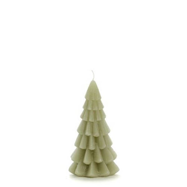Kerstboom kaars eucalyptus 12cm