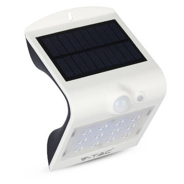 Solar wandlamp met bewegingssensor wit