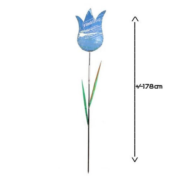 Tuinsteker tulp blauw