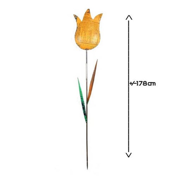 Tuinsteker tulp Geel