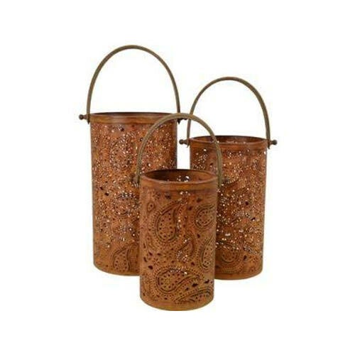 Lantaarn paisley roest