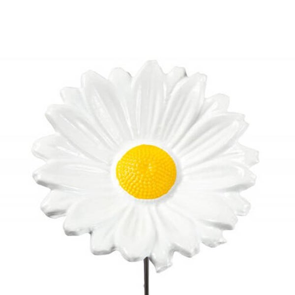 Tuinsteker vogel voeder-/drinkschaal margriet