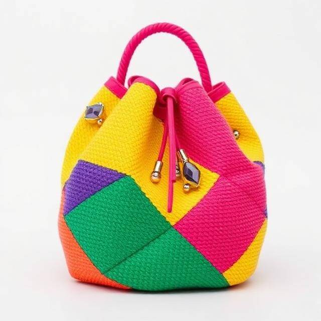 Tote Bkarola Zebra Joyel Salvaje chic Rafia zebra + borla · Colección Zebra