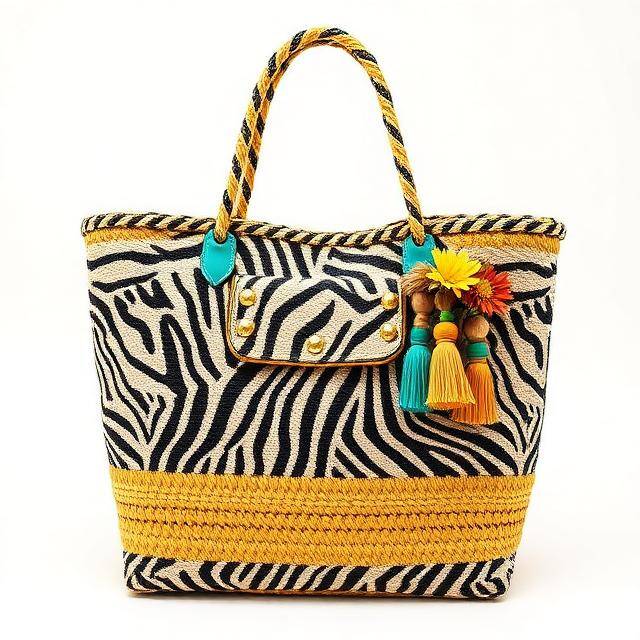 Bucket Bkarola Rombos Geometría Bkarola Piel fucsia, verde, amarillo · Joyel