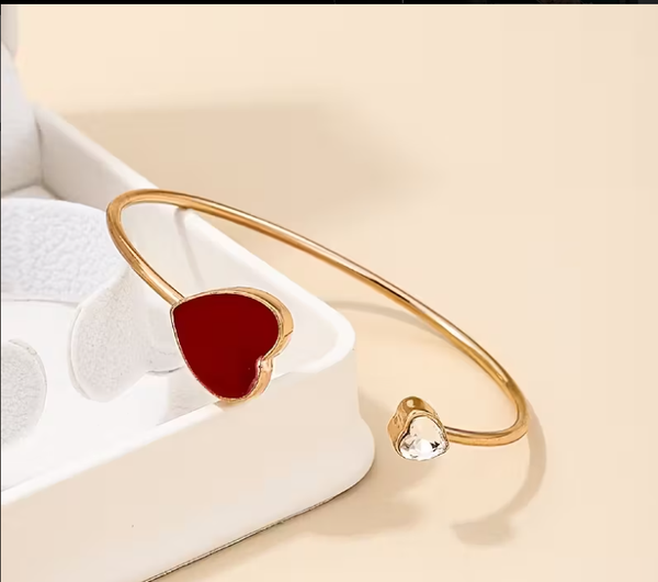 PULSERA BANGLE CORAZÓN