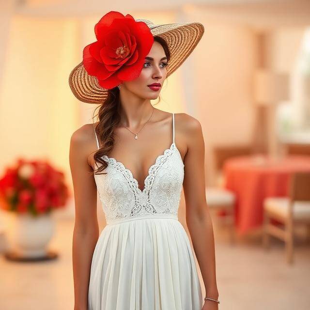 Pamela Eco Turquesa Flor Mediterráneo puro Rafia + flores coral y turquesa · Bridal beach