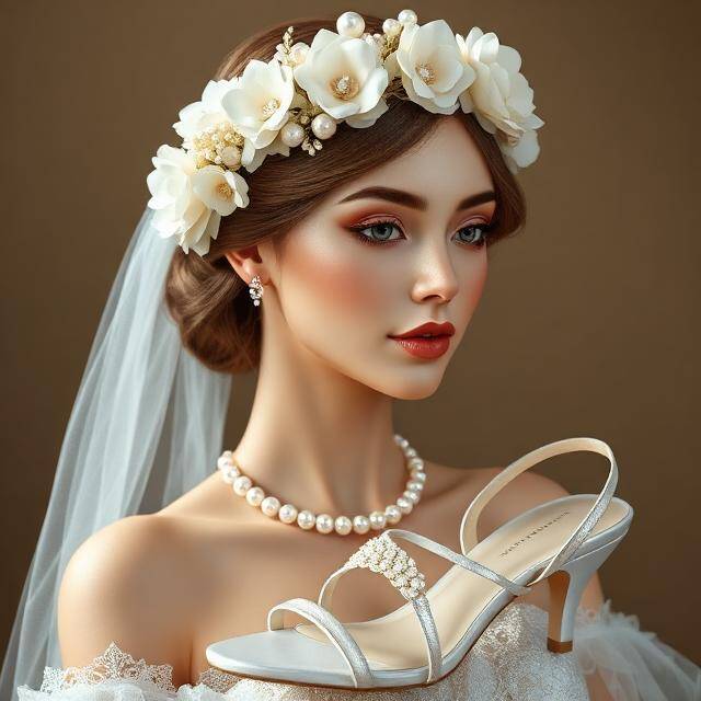 Set Novia Amor Eterno Velo Corona eterna Corona flores + velo + salón joya · Diosa
