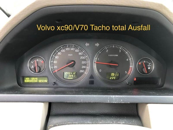 Volvo XC90/V70 Tacho total Ausfall