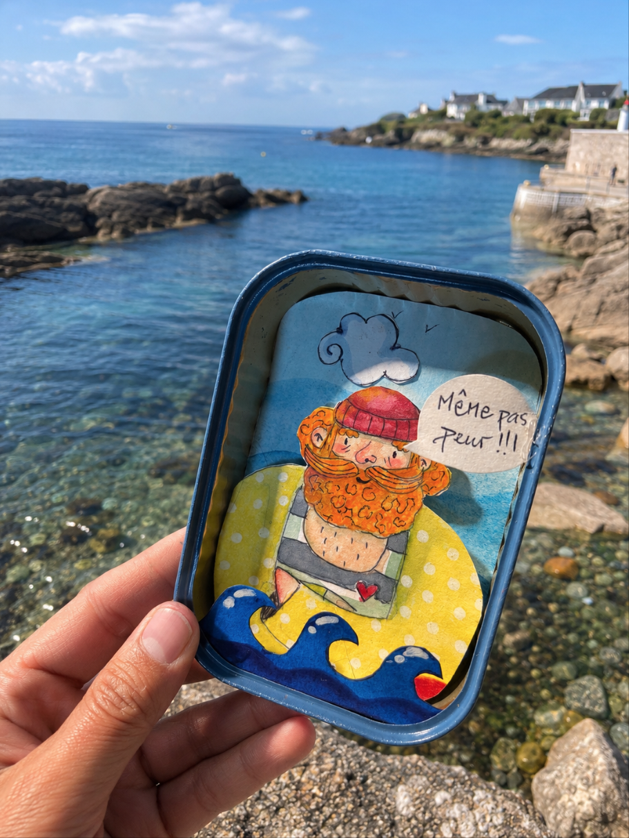 Boîte à Sardines "Marin"
