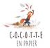 Cocotte en papier illustratrice