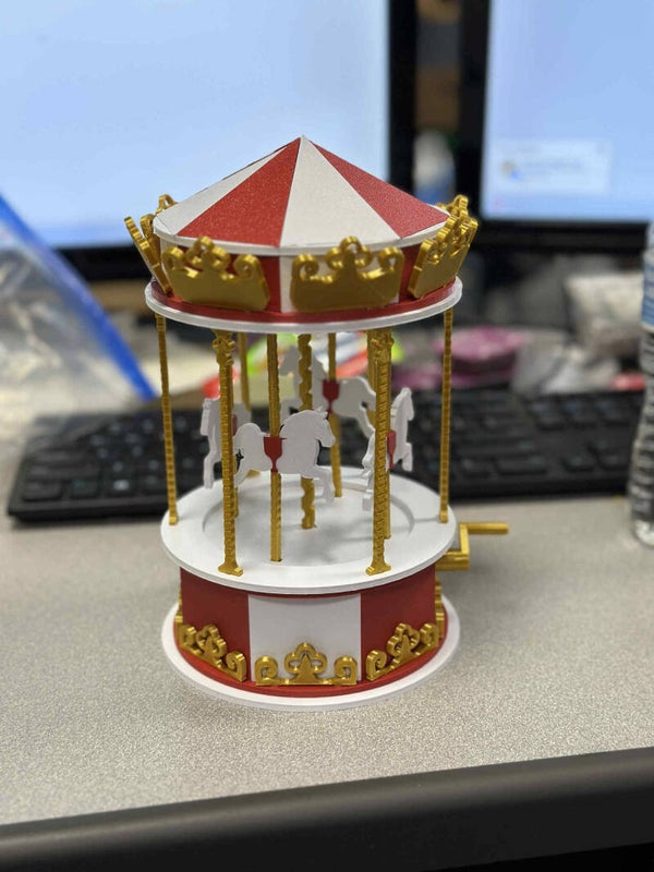 Julens magiska karusell