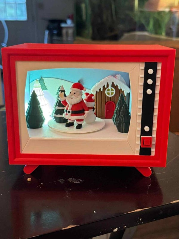 Automatisk vintage tv